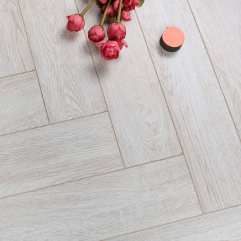 Kronparket Herringbone 44-15 Дуб эшфорд