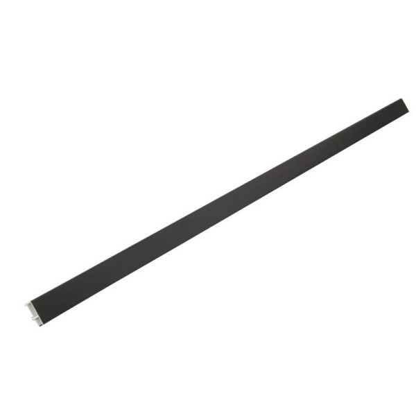 Соединитель 90гр цоколя ПВХ, черный 099, L=660мм FIRMAX-2