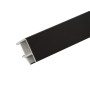 Соединитель 90гр цоколя ПВХ, черный 099, L=660мм FIRMAX