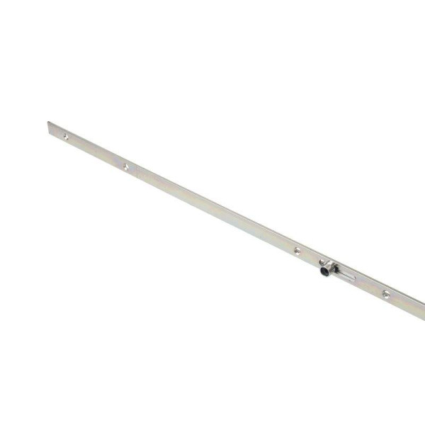 Замок Maxbar №856 привод от ручки F16/40/92/8мм, с 4 роликовыми цапфами удлиняемый Серебристый-3