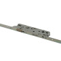 Замок Maxbar №856 привод от ручки F16/45/92/8мм, с 4 роликовыми цапфами удлиняемый Серебристый
