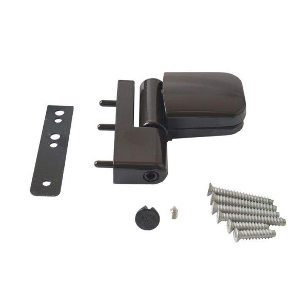 BKV0038.05 Петля дверная Maxbar 89NN, 16,5-19 мм, Коричневый RAL8077-4