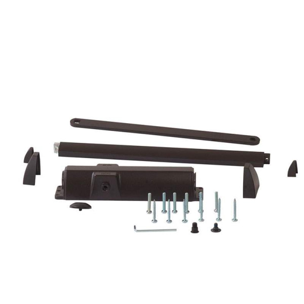 Доводчик dormakaba  TS-90 Impulse EN3/4,Коричневый с тягой-2