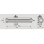 Доводчик Elementis 9024BC/DA EN2-4 Белый RAL9016
