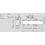 Доводчик MAXBAR 200 EN2/3/4/5, с тягой, Белый RAL9016