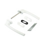 Гарнитур нажимной RotoLine Patio, 200 мм, штифт 135, белый