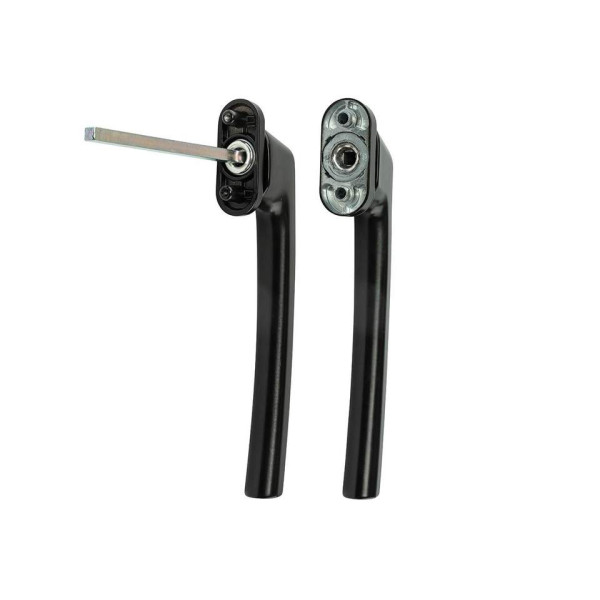 Гарнитур нажимной RotoLine Patio, 200 мм, штифт 135, черный матовый-1