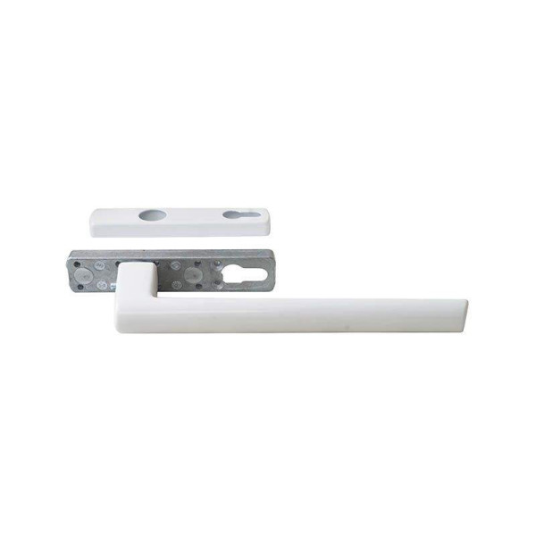 Гарнитур нажимной наружний Si-line HS 300 PZ белый (Только с PMHB0050-502010)-4