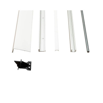Комплект направляющих PSK COMFORT GR107/240, белый