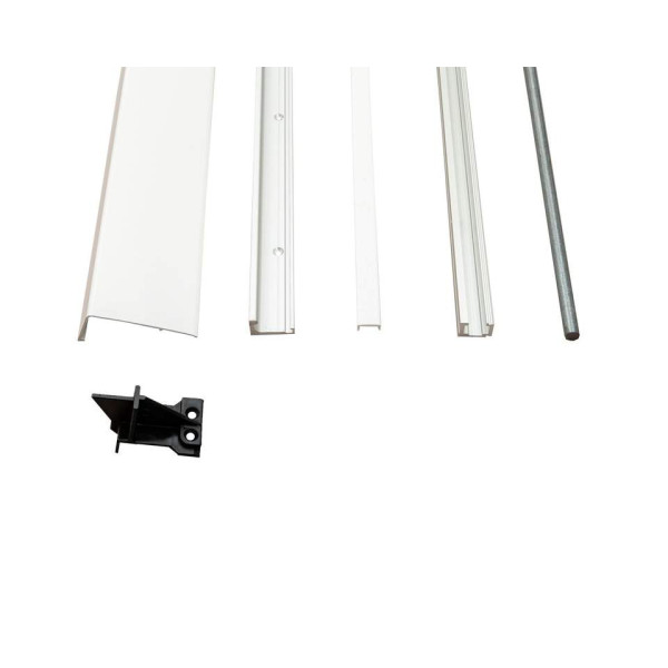 Комплект направляющих PSK COMFORT GR107/240, белый