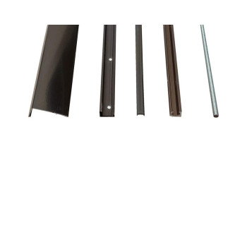 Комплект направляющих PSK COMFORT GR87/200, коричневый RAL8022 - PMPJ1100-512011