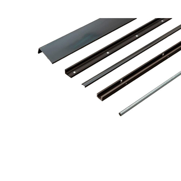 Комплект направляющих PSK COMFORT GR87/200, коричневый RAL8022 - PMPJ1100-512011-2
