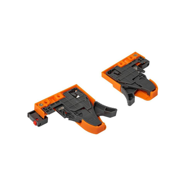 Комплект направляющих Soft-Close скрытого монтажа Firmax 3D Control L=500мм, полного выдвижения, для ЛДСП 16мм , 3д регулировка-9