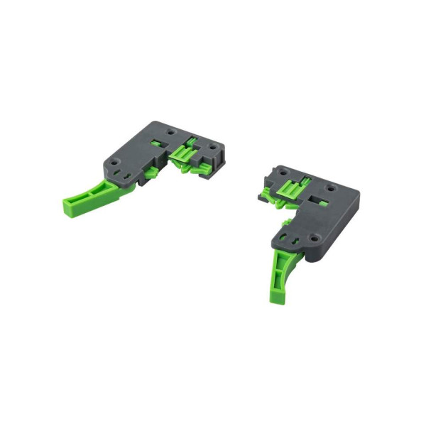 Комплект направляющих Soft-Close скрытого монтажа Firmax Smartline, L=600мм, полного выдвижения, для ЛДСП 16 мм с доводчиком, (2 направляющие + 2 крепления)-3