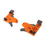 Комплект направляющих Push-to-Open скрытого монтажа Firmax 3D Control  L=550мм, полного выдвижения, для ЛДСП 16мм, 3д регулировка (2 направляющие + 2 крепления)