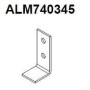 Комплект опорного уголка для ALM740344 в комплект входят винты М6х12 DIN7991 A2