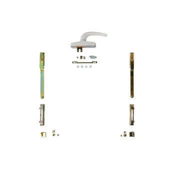 Комплект откидной фурнитуры, Европаз Ш350-1200/В350-1200, бел. RAL9016