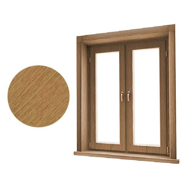 Комплект откосов Qunell 300х1800х1800мм натуральный дуб (Renolit 3118-076)-4
