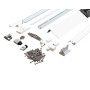 Комплект шин Patio Alversa ALU, 1081-1280/2630 мм, белый R07.2