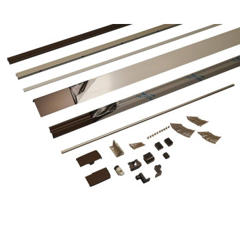 Комплект шин Patio Alversa ALU, 1081-1280/2630 мм, темная бронза R05.4