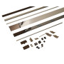 Комплект шин Patio Alversa ALU, 1081-1280/2630 мм, темная бронза R05.4