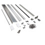 Комплект шин Patio Alversa ALU, 670-930/1930 мм, неокрашенный