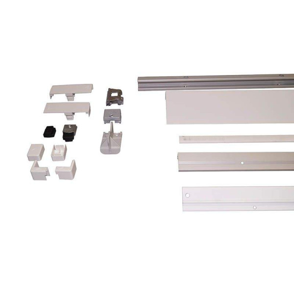 Комплект шин Patio Alversa, ПВХ/дерево, 1051-1250 мм R072, белый-1