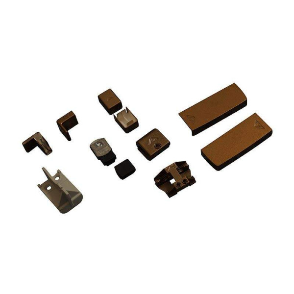 Комплект шин Patio Alversa, ПВХ/дерево, 1051-1250 мм бронза, R055-1