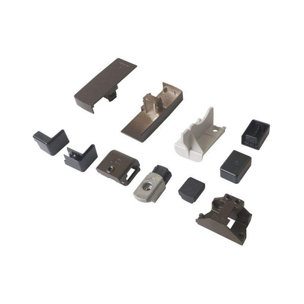 Комплект шин Patio Alversa, ПВХ/дерево, 1051-1250 мм средняя бронза, R053-1