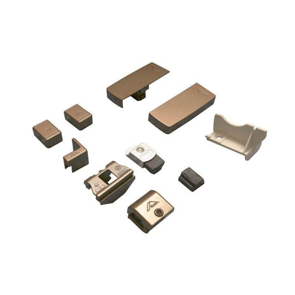 Комплект шин Patio Alversa, ПВХ/дерево, 901-1050 мм средняя бронза, R053-3
