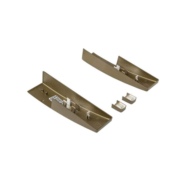 Комплект торцевых декоративных накладок PSK COMFORT, средняя бронза-1