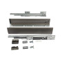 Комплект ящика Firmax Smartline, длина 450 мм, высота 84 мм, Push-to-Open, серый