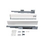 Комплект ящика Firmax Smartline, длина 500 мм, высота 84 мм, Push-to-Open, белый