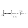 Комплект запорных элементов Patio 160S ALU D10