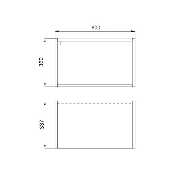 Корпус навесной 60*34*36 низкий-1