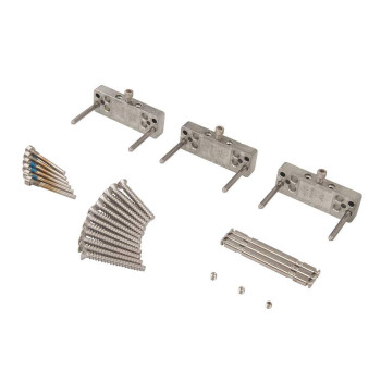 Крепеж петли створки Patio FOLD Alu (3 штуки), штифт 40 мм, 765866