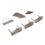 Крепеж петли створки Patio FOLD Alu (3 штуки), штифт 40 мм, 765866