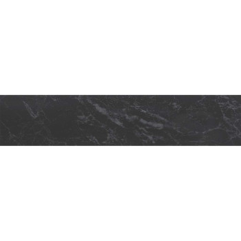 Кромка ABS 23*1 мм, одноцветная черный мрамор (Oriental Black Silk Stone)