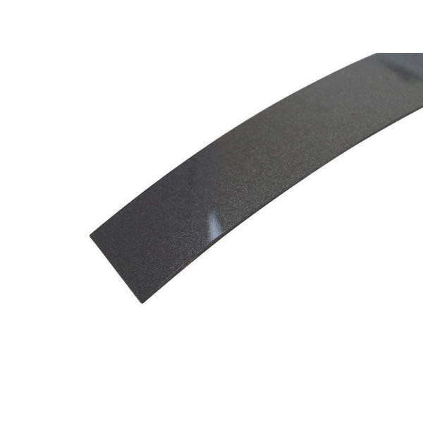 Кромка ABS ALPHA-TAPE 23х1 мм, одноцветная, фольга, глянец антрацит металлик-2
