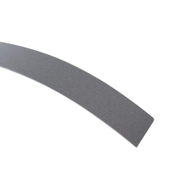 Кромка ABS ALPHA-TAPE Metallica 23х1 мм, одноцветная, без защитной пленки, антрацит Metaldeco-1