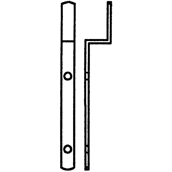 Кронштейн металл длинный Bauset МС-СТАН (заклепка 3 мм)-3