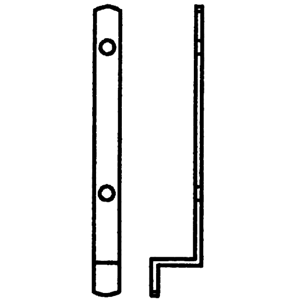 Кронштейн металл короткий Bauset МС-СТАН (заклепка 3 мм)-3