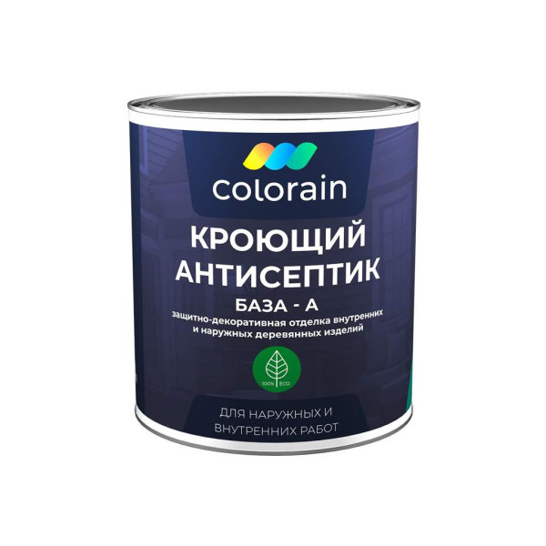 Кроющий антисептик COLORAIN база А 9л