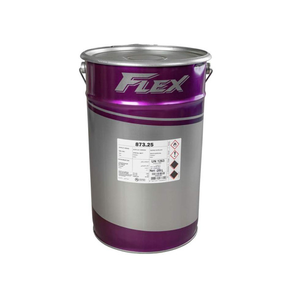 Лак акриловый FLEX 873.25 полуматовый, н.у.25л (+10% 871.00)