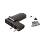 Петля дверная Maxbar PS 27 (17-20,5/105-42) RAL 8077 Коричневый RAL8077