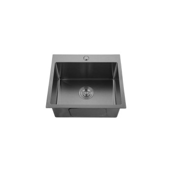 Мойка нерж.сталь AISI 304 PVD графит 1 чаша 500*450*215 мм