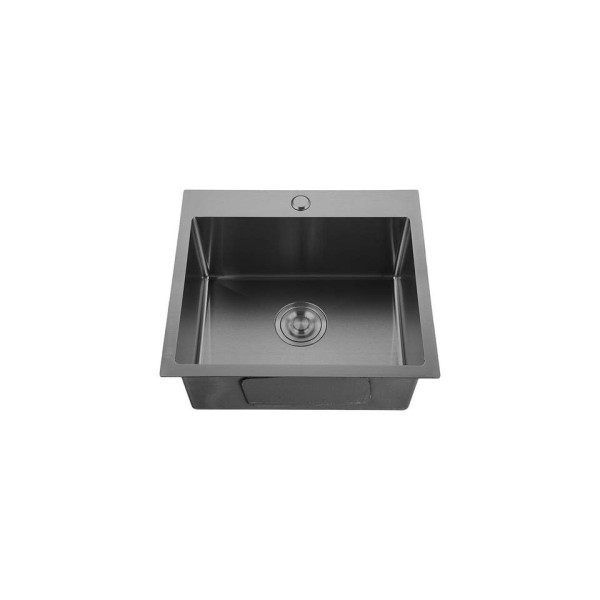 Мойка нерж.сталь AISI 304 PVD графит 1 чаша 500*450*215 мм