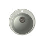 Мойка врезная GF-QUARZ (Z08) D=480 мм, цвет серый, кварц
