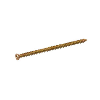 Нагель 7,5х202  (шуруп по бетону) под насадку TORX 30  желтый цинк (300/100)