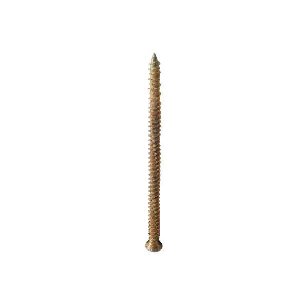 Нагель 7,5х202  (шуруп по бетону) под насадку TORX 30  желтый цинк (300/100)-6